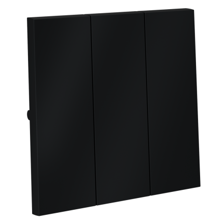 Клавиши для выключателя/переключателя трехклавишного Voltum S70 (графит) VLS000507