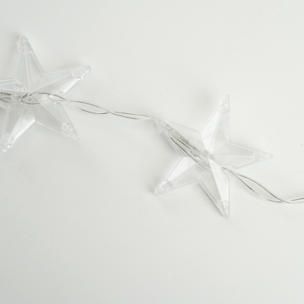 Светодиодная гирлянда занавес Звездочки Feron CL25 48608