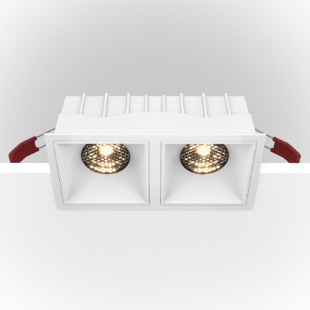 Встраиваемый светильник Maytoni Technical Alfa LED DL043-02-15W3K-SQ-W