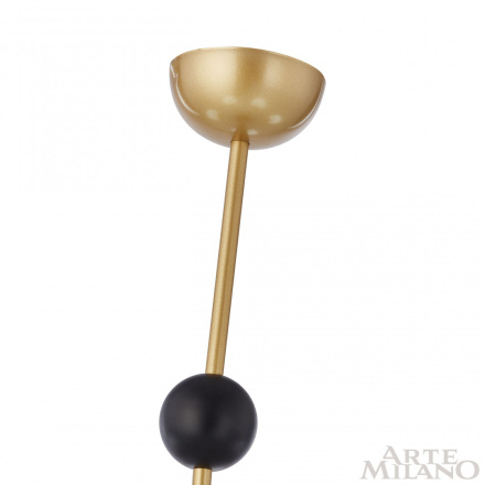 Люстра на штанге Arte Milano Napoli 312066/D700/5 BS/BK
