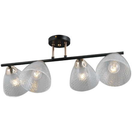 Потолочная люстра Illumico IL0739-4CSQ-24 BK FGD ARIES