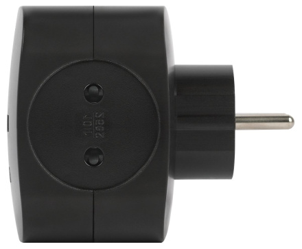 Разветвитель электрический Эра SP-4-USB-B Б0049536