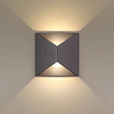 Уличный настенный светодиодный светильник Odeon Light Tibro 3907/10WL