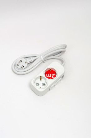 Удлинитель с/з 2вх с защитными шторками ELBI Myra 527-010202-221