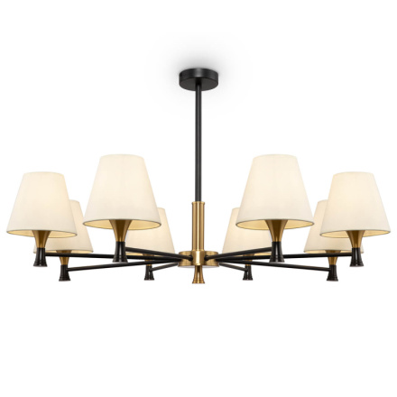 Люстра на штанге Freya Perfetto FR5098PL-08BBS