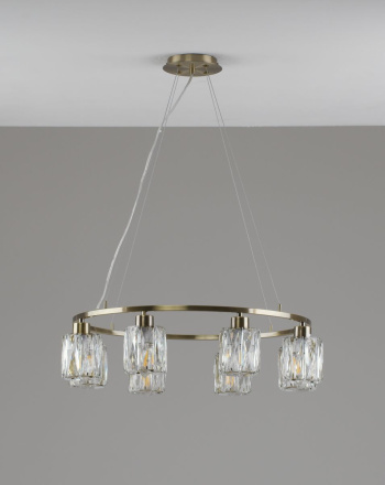 Подвесная люстра Moderli Prismique V11685-8P