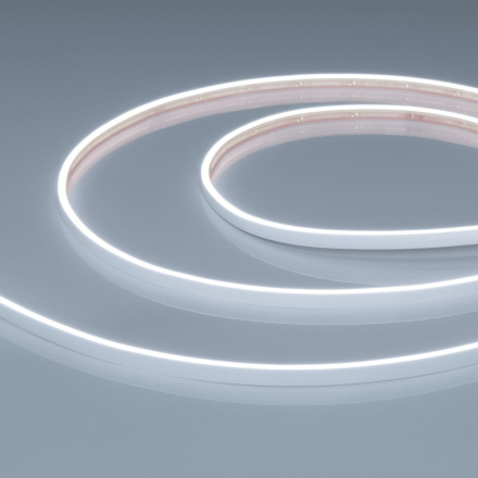 Светодиодная лента герметичная Arlight VELA-M240-2.5x6mm 24V White6000 (5 W/m, IP65, 5m) 053266