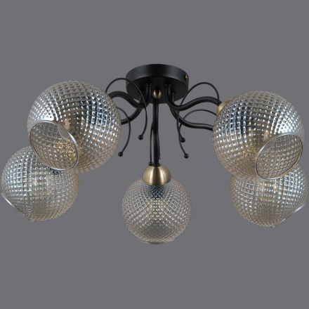 Потолочная люстра Illumico IL0190-5CSQ-79 BK AB