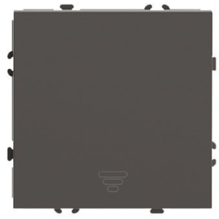 Выключатель 1-кл.самовозвр. (механизм) Stekker Эмили RSW10-5112-09 антрацит soft touch 50366