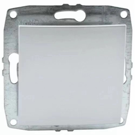 Выключатель одноклавишный перекресный Mono Electric Despina-Larissa 10А 250В слоновая кость 500-000125-112