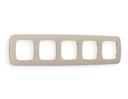 Рамка пятиместная Ambrella Volt Ecta OF140365