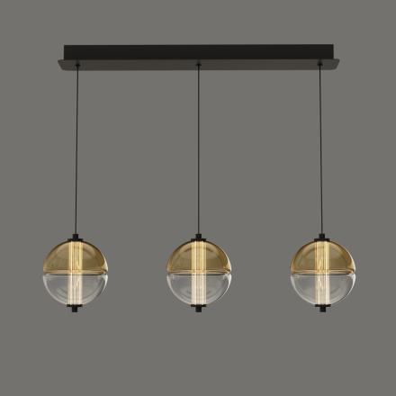 Подвесной светильник Delight Collection MD24022079-3B black/amber