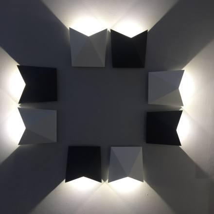 Уличный настенный светодиодный светильник Mantra Triax 6525