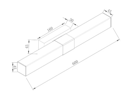 Подсветка для зеркал Maytoni Glanz MIR006WL-L12CH