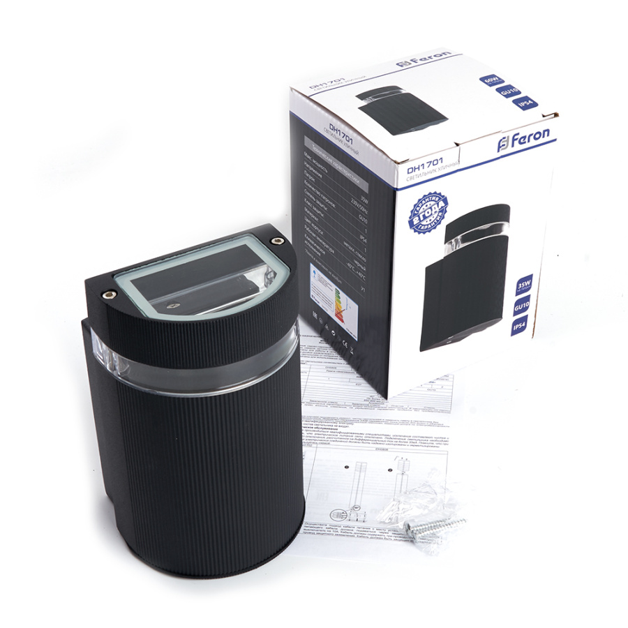 Уличный настенный светильник Feron Сеул 48317