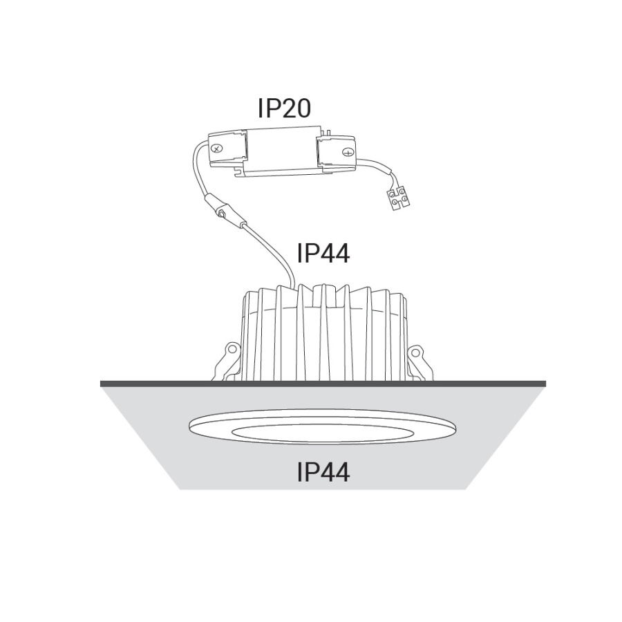Встраиваемый светильник Nowodvorski Kea Led 8773