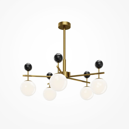 Люстра на штанге Maytoni Museo MOD436PL-05BS