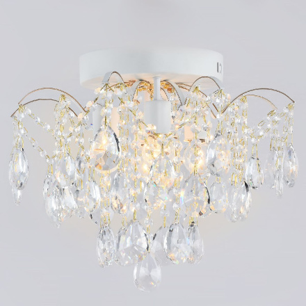 Потолочная люстра Reluce 04039-0.3-06 WH+GOLD PN