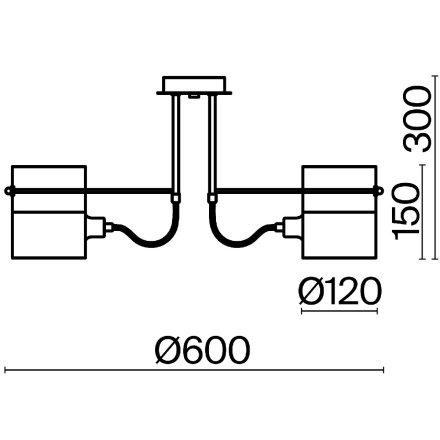 Потолочная люстра Freya Ampera FR2023PL-03CH