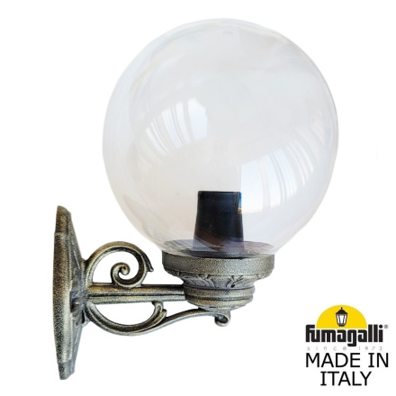 Уличный настенный светильник Fumagalli Globe 250 G25.131.000.BXF1R