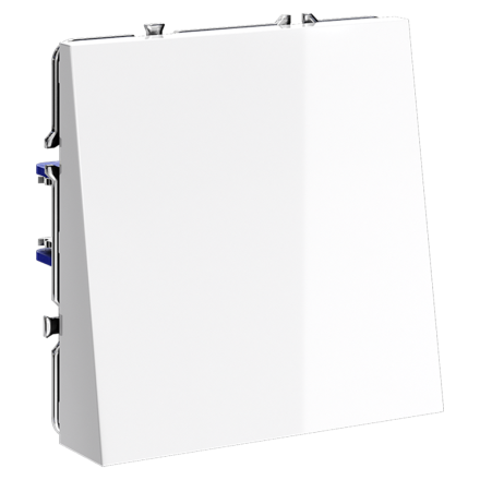 Вывод кабеля Voltum S70 VLS080201 (белый глянцевый)