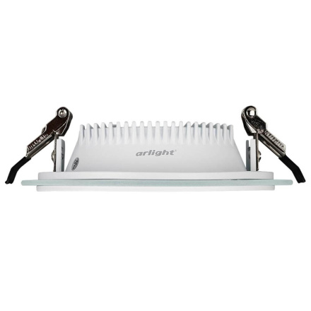 Встраиваемый светодиодный светильник Arlight LT-R160WH 12W Warm White 016571