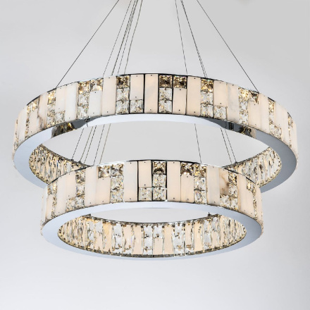 Подвесная люстра Modelux ML.6985.800.600P CR