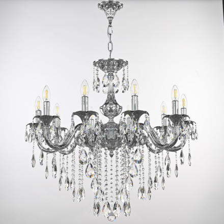 Подвесная люстра Bohemia Ivele Crystal AL79101/10/250 B Ni