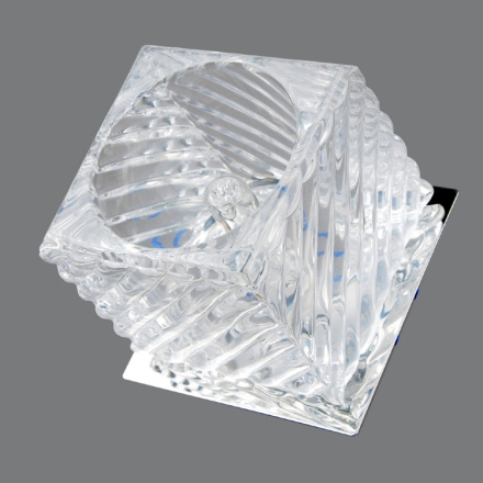 Встраиваемый светильник Elvan TCH-618-GY-5.3-Cl-Ch