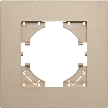 Рамка пластиковая на 1 пост Arlight FRM-PERIO-PL-1-GD 049691
