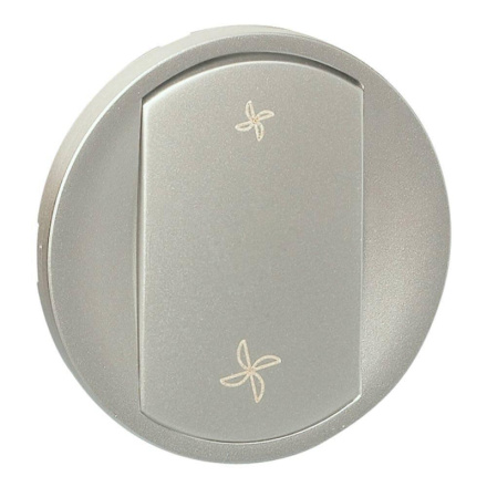 Лицевая панель Legrand Celiane переключателя вентиляции титановая 068361