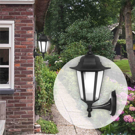 Уличный настенный светильник Apeyron Леда 11-99ЧЕР