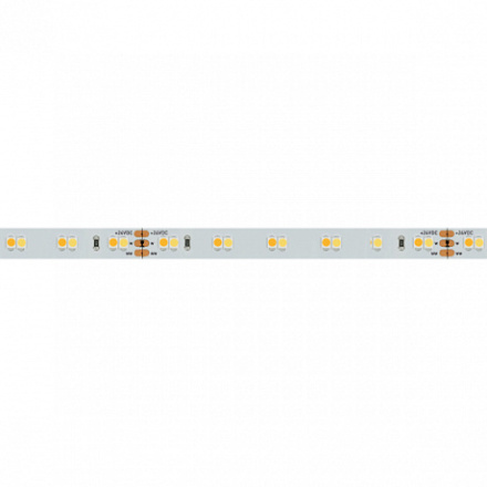 Светодиодная лента Arlight 9,6W/m 120LED/m 3528SMD теплый белый/белый 5M 025211(2)