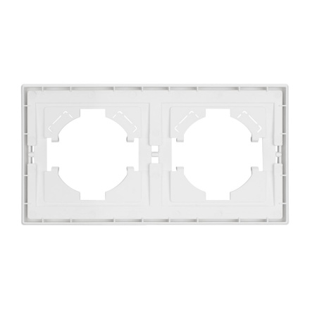 Рамка пластиковая на 2 поста Arlight FRM-TENDO-PL-2-GD 053842