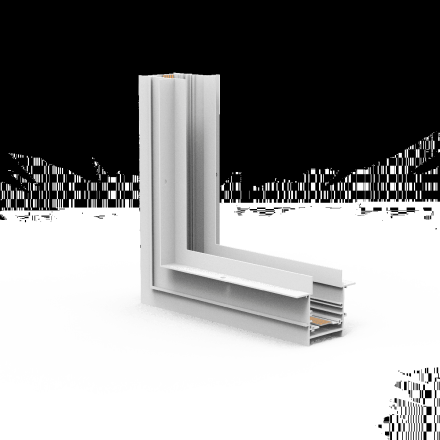 Коннектор угловой Arlight MAG-CON-4560-FDW-L90-INT (WH, 5LN, внутренний) 052659