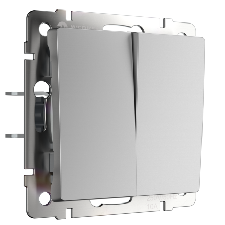 Выключатель двухклавишный проходной Werkel W1122006 4690389164835 a050890