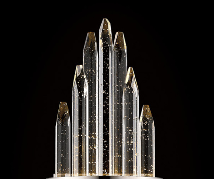 Настенный светильник Delight Collection Aspen W98021M brushed brass