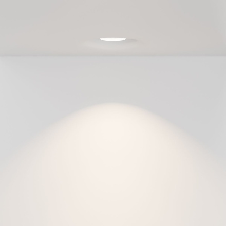 Встраиваемый светильник Maytoni Gyps Modern DL006-GU10-RD-W