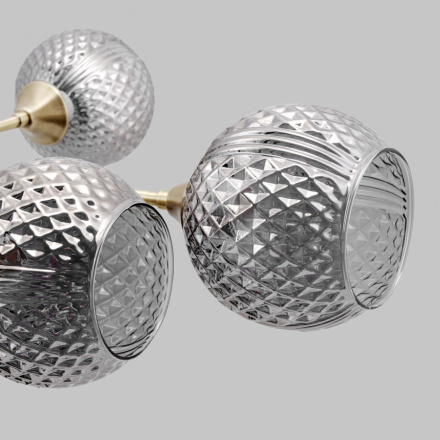 Потолочная люстра IMEX MD.5299-6-S-AB+BK