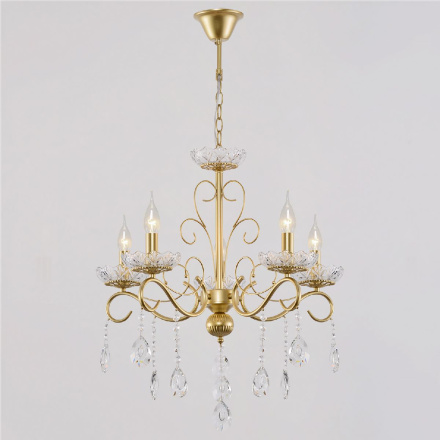 Подвесная люстра Reluce 04201-0.4-05 GOLD