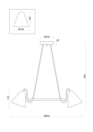 Подвесная люстра Freya Falke Market FR8001PL-05WG