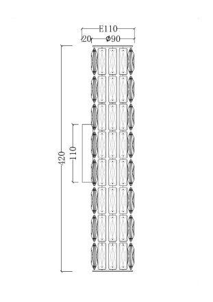 Бра Maytoni Talento DIA008WL-02CH