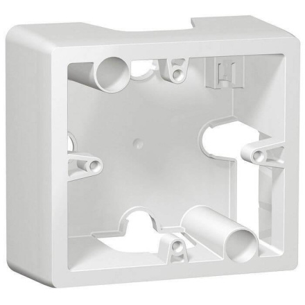 Коробка накладного монтажа 1-постовая Legrand Galea Life белая 771096