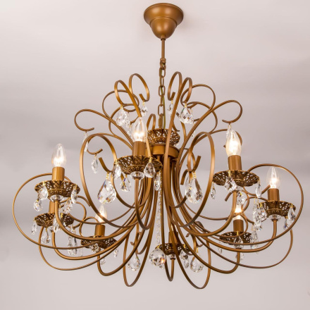 Подвесная люстра Citilux Марлен Кофейная CL411181