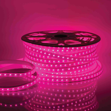 Светодиодная лента Apeyron 220В СТ 10Вт/м smd5050 60д/м IP65 50м RGB 10-64