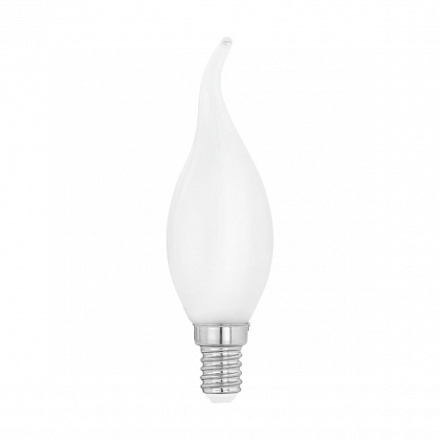 Лампа светодиодная филаментная Eglo E14 4W 2700K матовая 11603