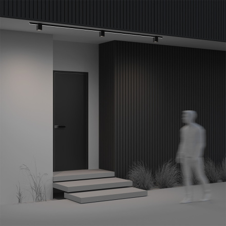 Уличный трековый светильник Maytoni Alfa O-TR01-3-S-16WB3K