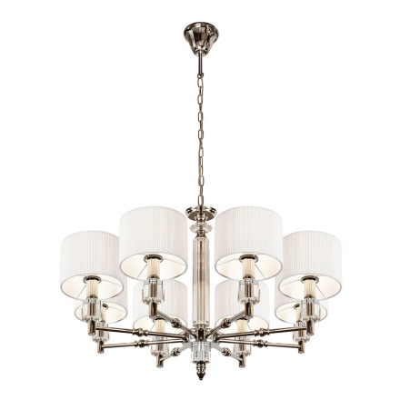 Подвесная люстра iLamp Alexa P2404-8 Nickel
