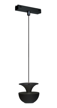 Трековый магнитный светильник iLedex Vision 4825-044-D80-6W-38DG-4000K-BK