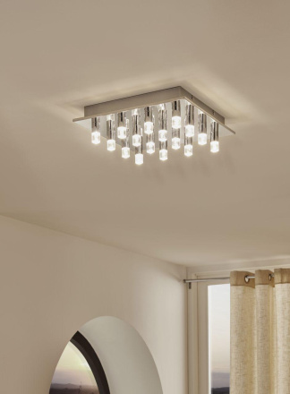 Потолочная светодиодная люстра Eglo Teocelo 95363